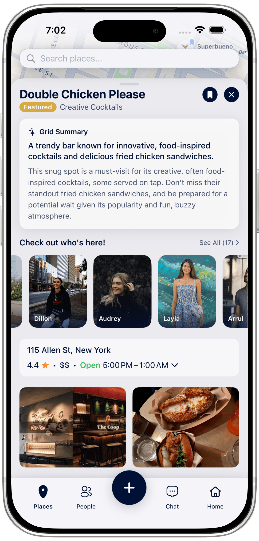 Connect with people who share your venue interests